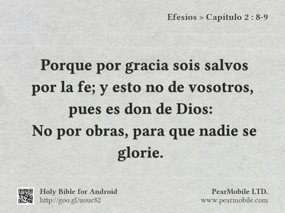 Efesios, Capítulo 2:8-9